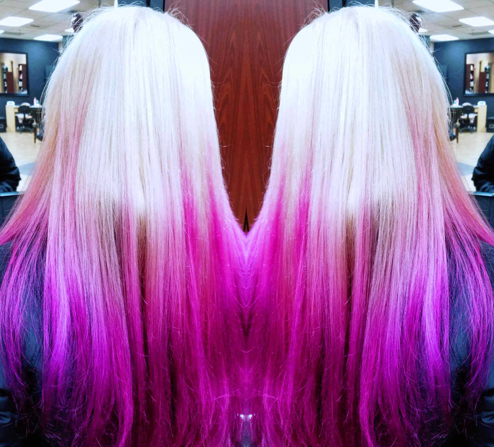 purple and-white-hairstyle